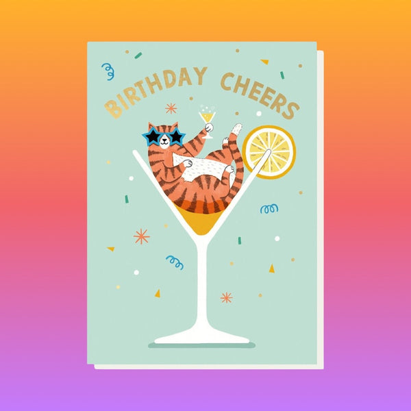 “Birthday Cheers” Card