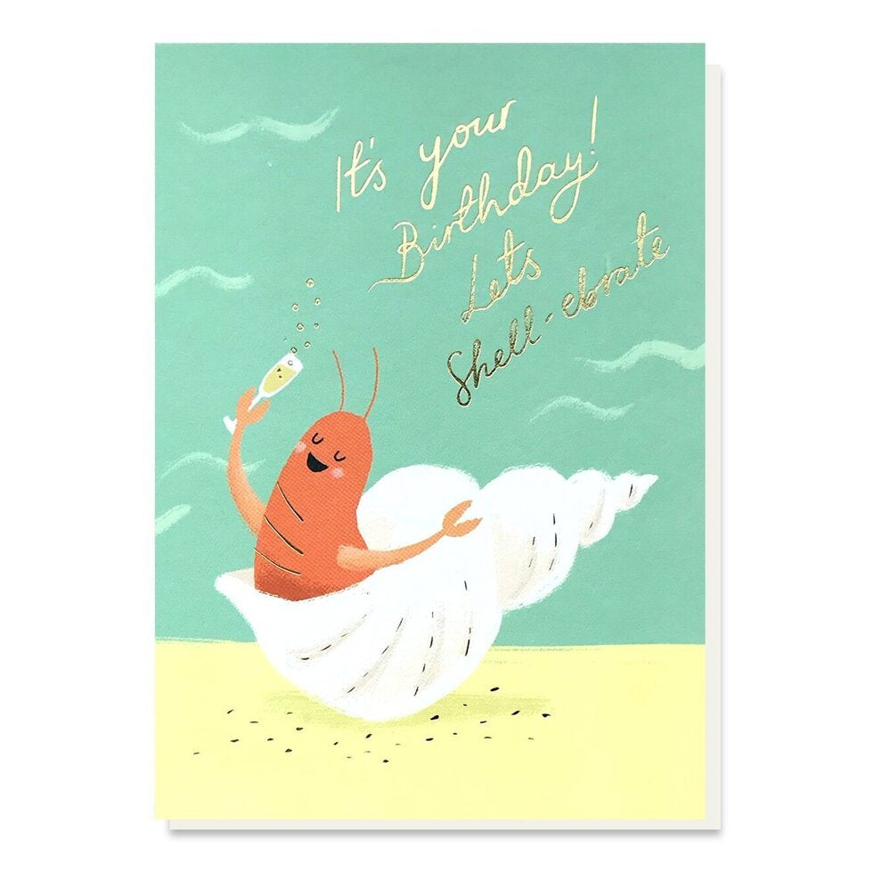 “Let’s Shell-ebrate” Card