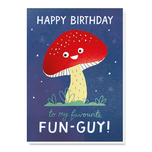 “Favourite Fun Guy” Card
